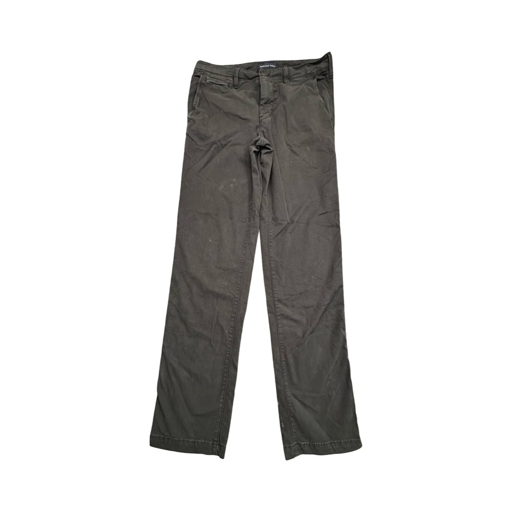 American Eagle Pants Mens 31x34 Dark Gray Ne(x)t Level Flex Straight Chino Work